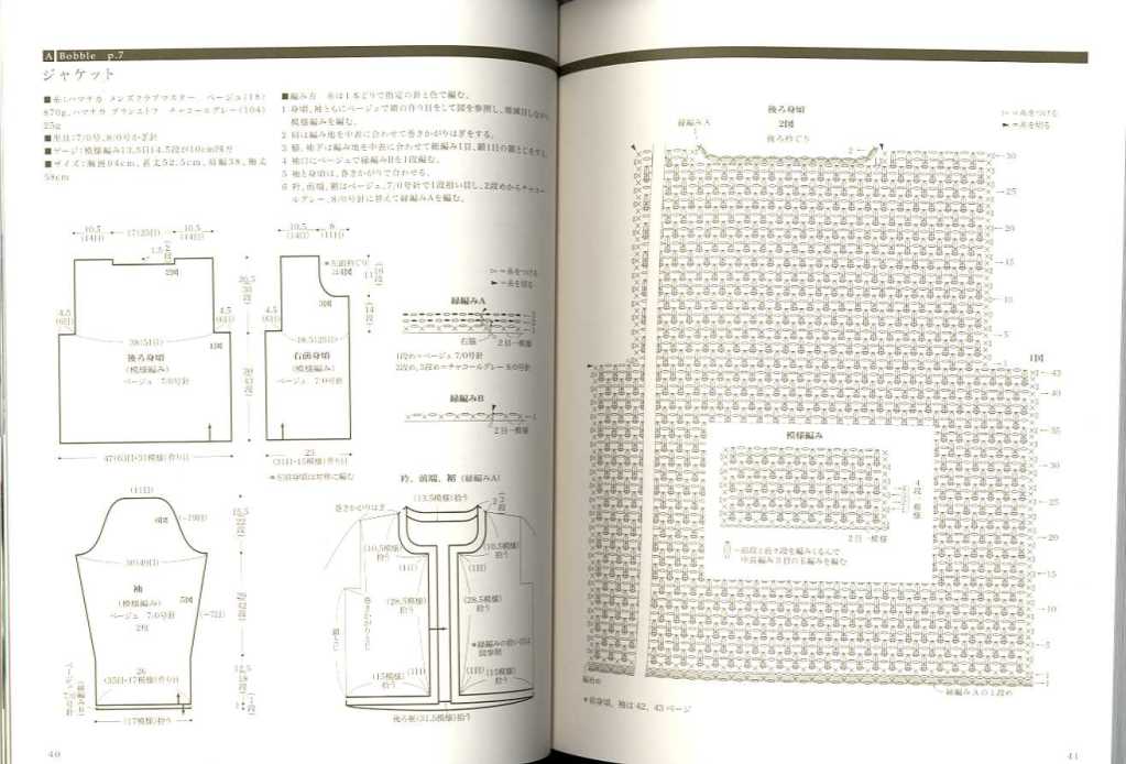 Knit pattern of Kurosshe Mania
